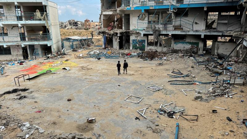 دمر جيش الاحتلال الإسرائيلي خلال عدوانه المستمر على غزة أكثر من 103 جامعات ومدارس بشكل كلي - رويترز