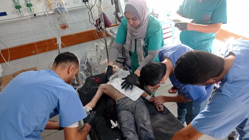عاد مستشفى كمال عدوان إلى العمل في 22 ديسمبر الماضي بعد اقتحامه من قبل قوات الاحتلال ليواصل تقديم الرعاية الطبية