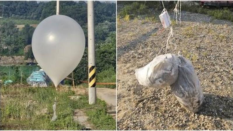 أثار صراع البالونات بين الكوريتين تفاعلاً كبيرًا على وسائل التواصل الاجتماعي- إكس