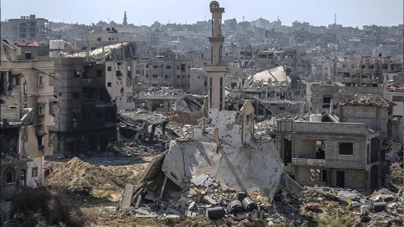 دمّر جيش الاحتلال مخيم خانيونس واجتاحه بزعم وجود قادة حماس فيه - الأناضول