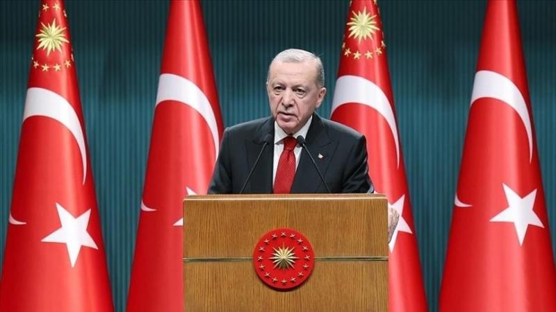 أشار الرئيس التركي رجب طيب أردوغان إلى أن حجم تجارة بين تركيا وإسرائيل يبلغ 9.5 مليار دولار - الأناضول