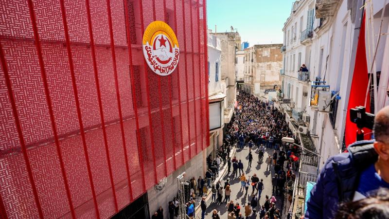 جدّد الاتحاد التونسي للشغل استعداده للدفاع عن المطالب النقابية - الأناضول
