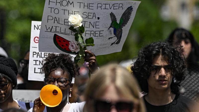 تخرج منذ السابع من أكتوبر الماضي تظاهرات متضامنة مع فلسطين في أنحاء مختلفة من العالم - الأناضول