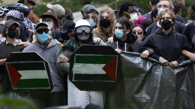 شهدت عدة جامعات مظاهرات داعمة لنظيراتها بالجامعات الأميركية ومطالبات بوقف الحرب على غزة
