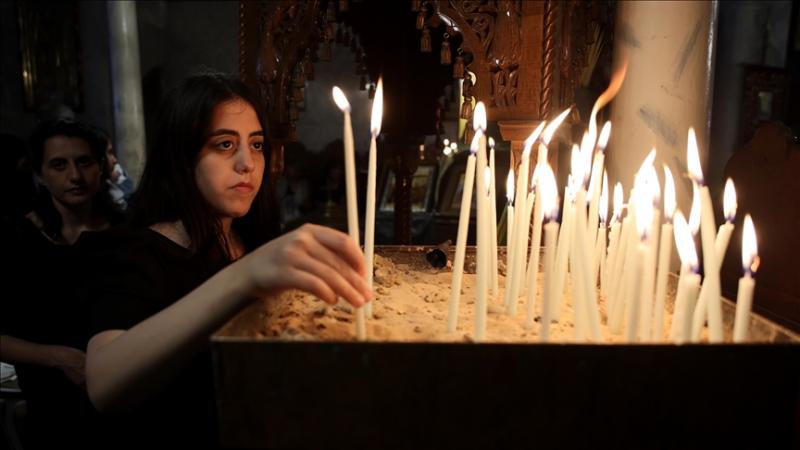 لم تسمح إسرائيل بإدخال "النور المقدس" إلى كنائس قطاع غزة