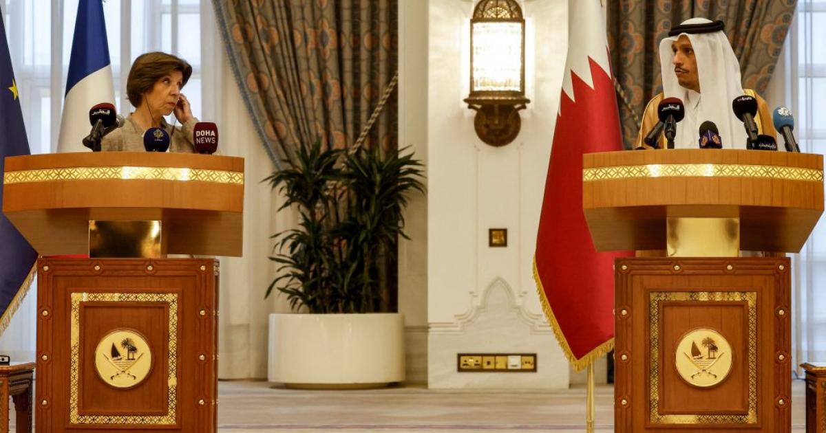 Une « relation stratégique » avec la France.  Le Premier ministre du Qatar discute des affaires régionales et mondiales avec Colonna