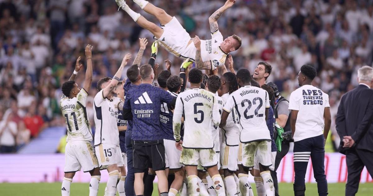“Merci, légende.” Un adieu émouvant des supporters du Real Madrid à Toni Kroos.